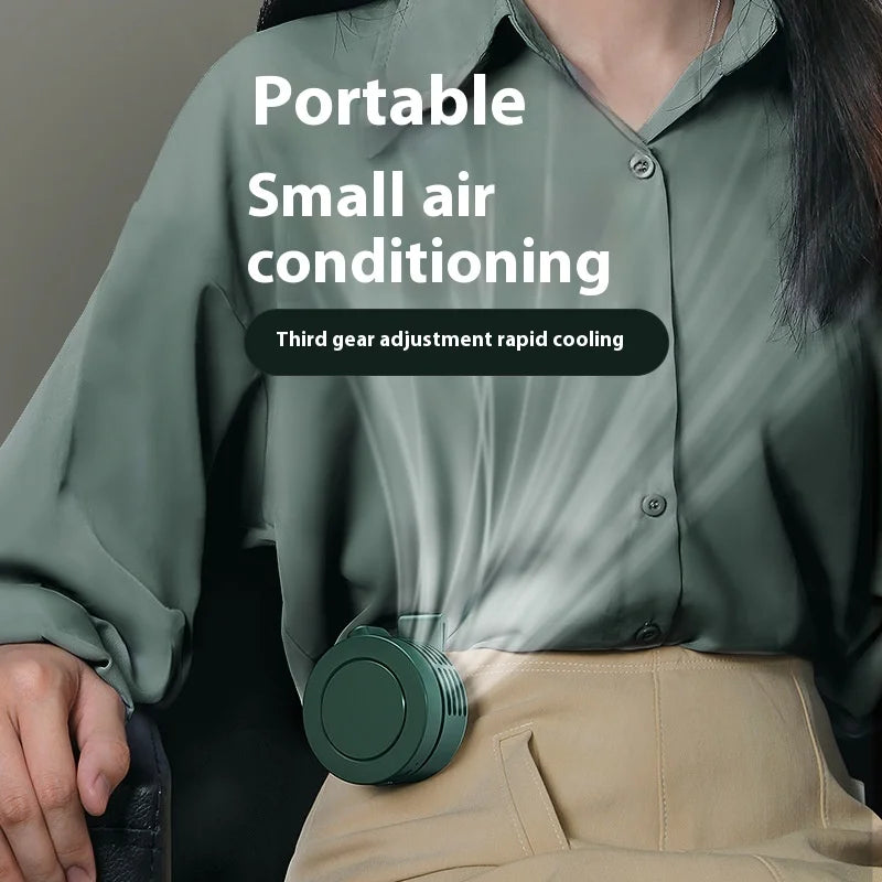 Aurevia Breeze™ | Ventilador Portátil 360° de 3 Velocidades