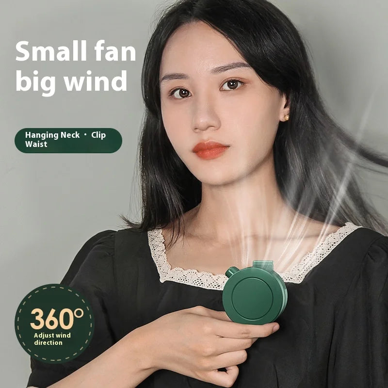 Aurevia Breeze™ | Ventilador Portátil 360° de 3 Velocidades