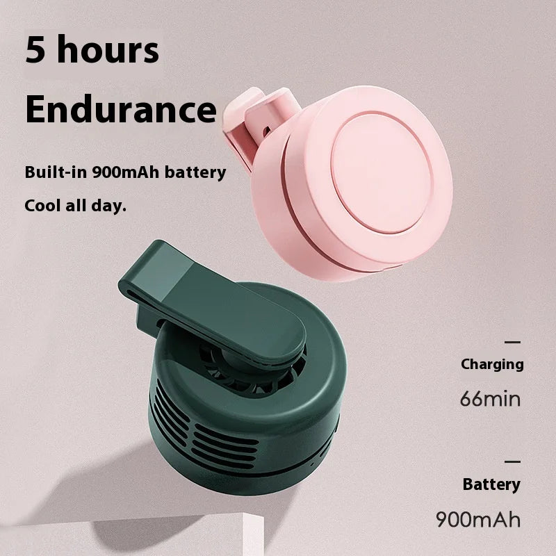Aurevia Breeze™ | Ventilador Portátil 360° de 3 Velocidades