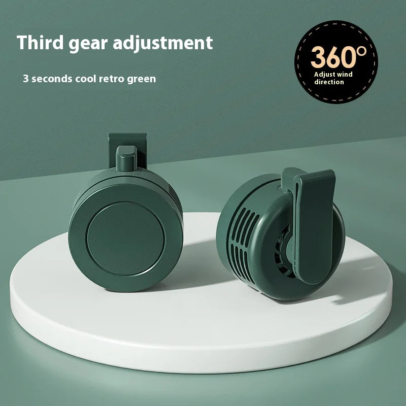 Aurevia Breeze™ | Ventilador Portátil 360° de 3 Velocidades